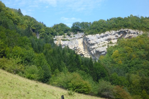 canyon Grosdar Saint Claude Parc Naturel Haut-Jura