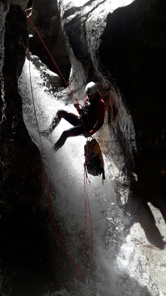 Canyon Coiserette dans le jura