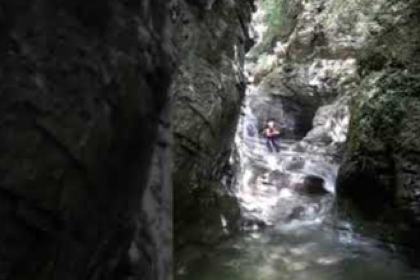 Le Grosdar canyon découverte dans le Jura
