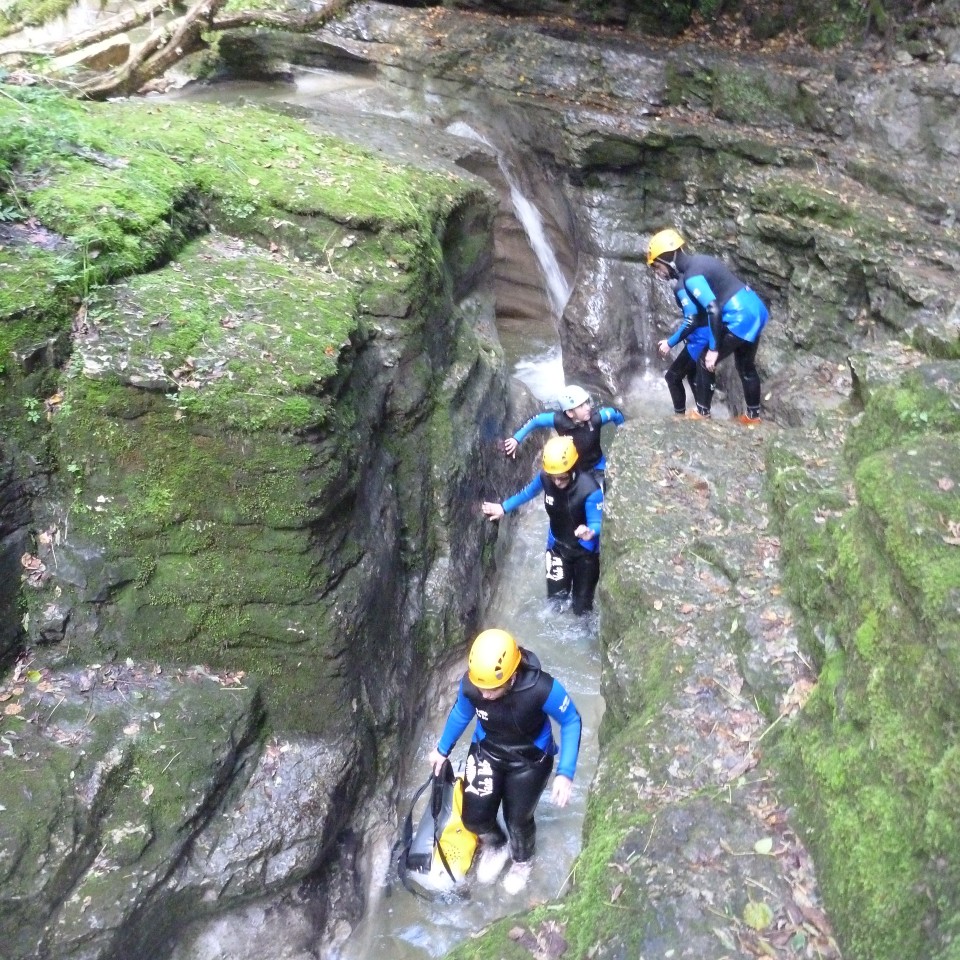 Canyoning découverte Grosdar