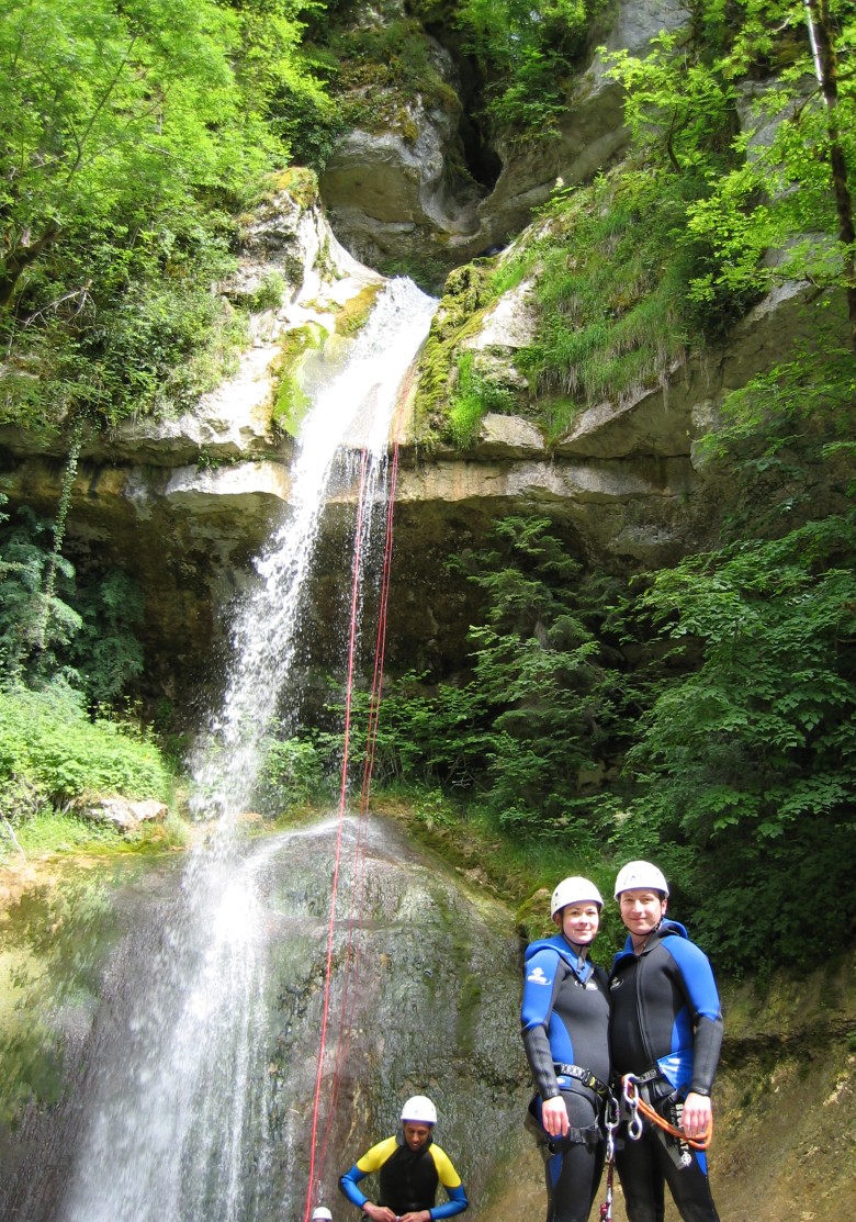 Cascade Vulvoz canyon jura