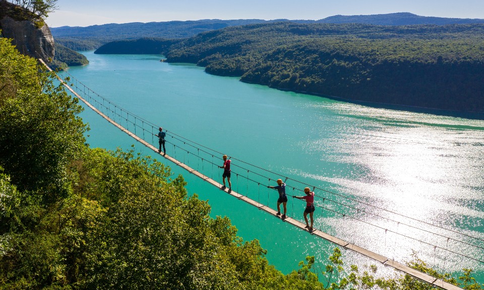 Via ferrata Vouglans