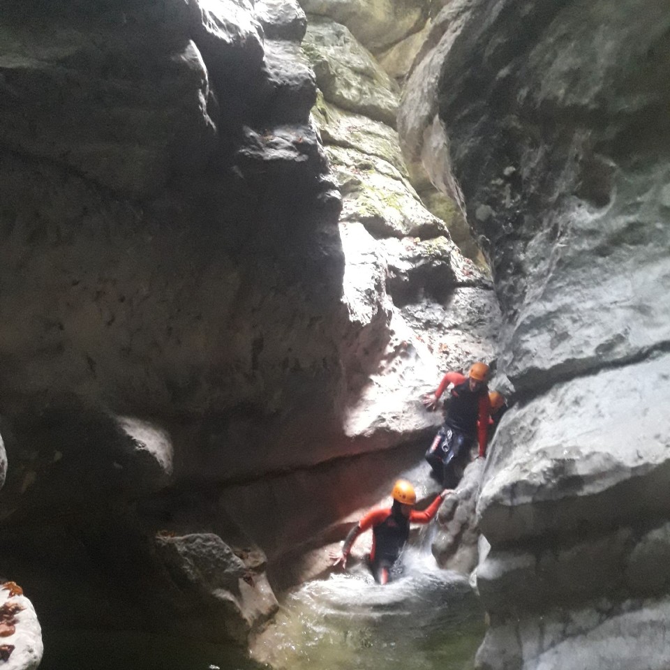 Canyoning Coiserette
