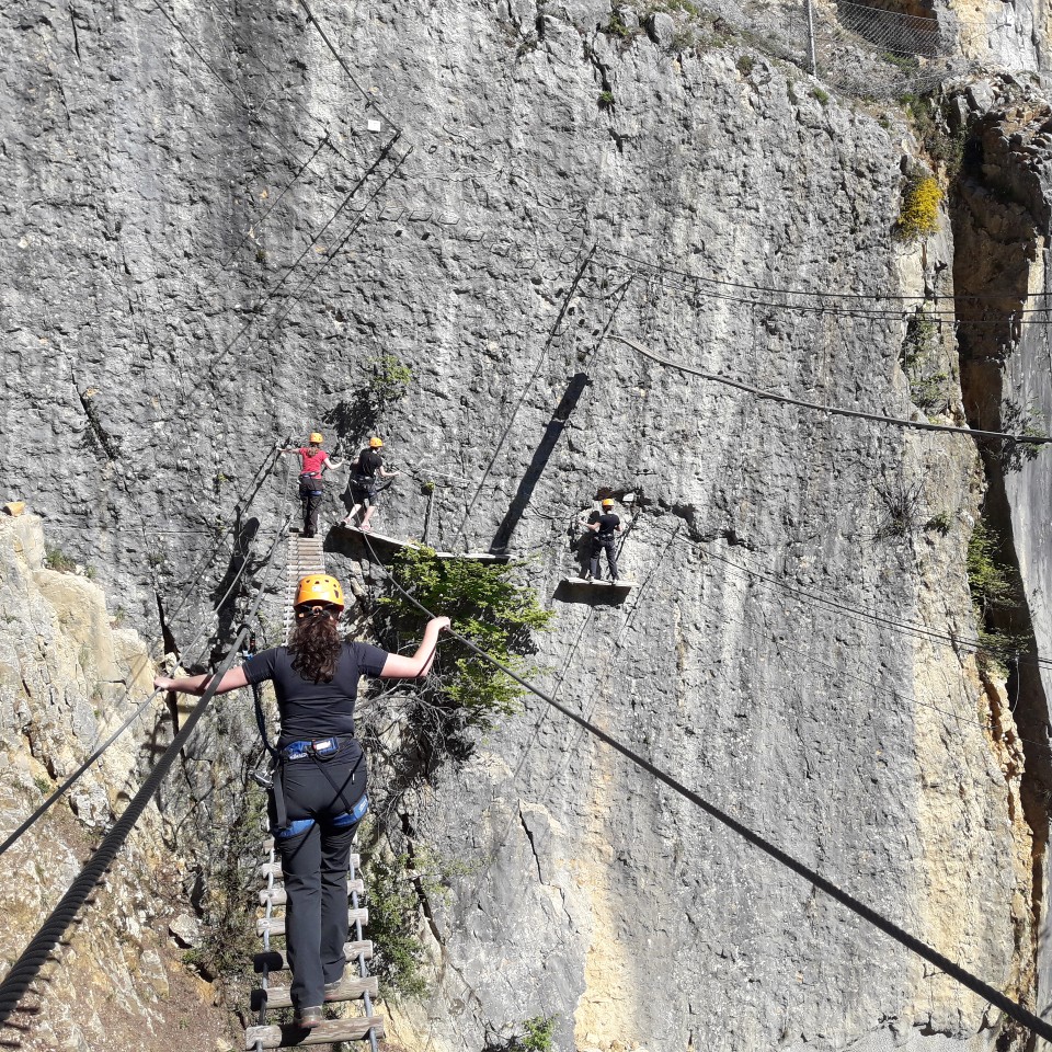 via ferrata Morez