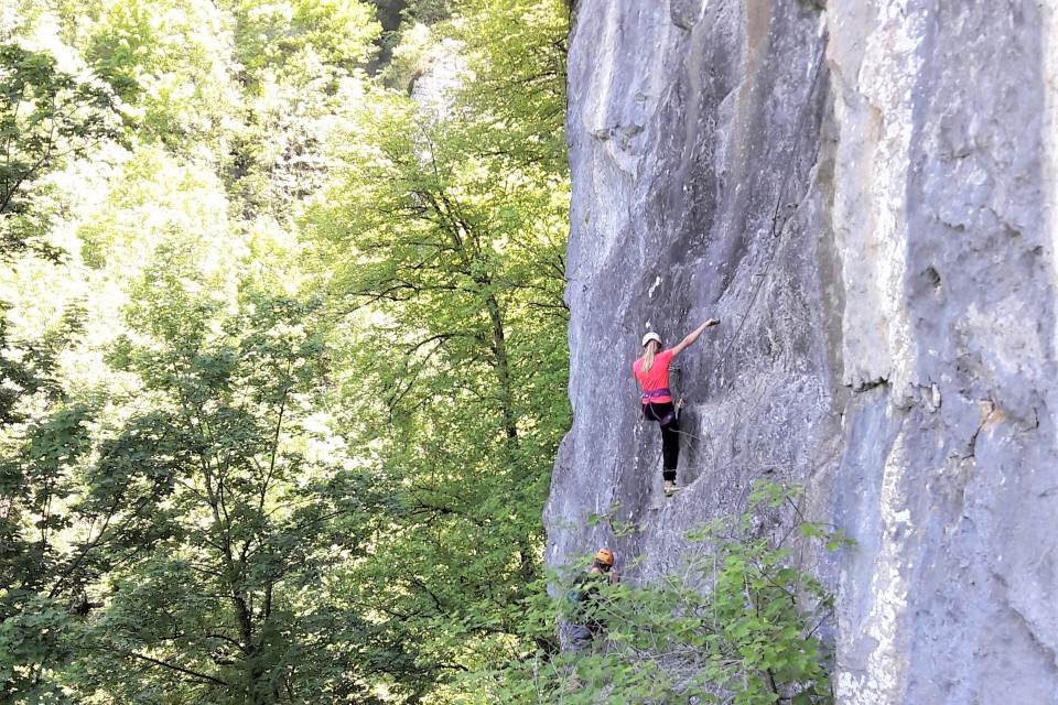 via ferrata baumes verneau