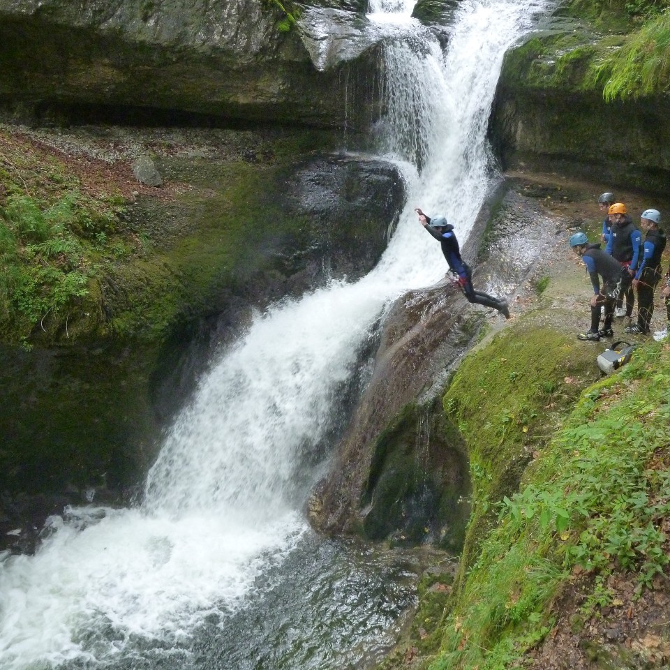 canyoning découverte Malvaux
